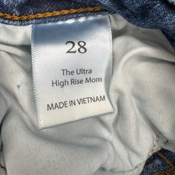 Willow Root Jeans Womens  The Mom Fit High Rise casual Denim Stretch. - Picture 9 of 9